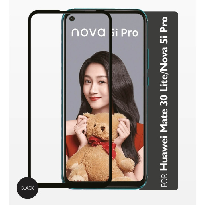 Gear Härdat Glas 2,5D Full Cover Huawei mate 30 Pro i gruppen SMARTTELEFON & NETTBRETT / Mobilbeskyttelse / Huawei/Honor hos TP E-commerce Nordic AB (C12432)