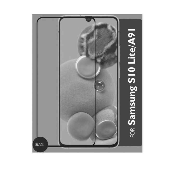 Gear Härdat Glas 3D Full Cover Black Samsung S10 Lite i gruppen SMARTTELEFON & NETTBRETT / Mobilbeskyttelse / Samsung hos TP E-commerce Nordic AB (C12437)