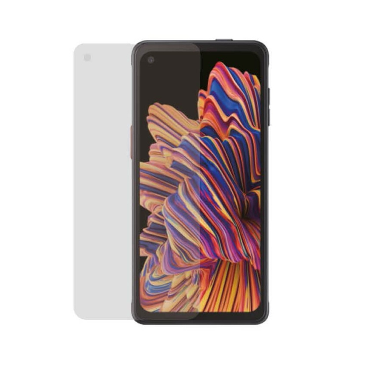 GEAR Glass Prot. Flat Case Friendly 2.5D GOLD Samsung Xcover Pro i gruppen SMARTTELEFON & NETTBRETT / Mobilbeskyttelse / Samsung hos TP E-commerce Nordic AB (C12439)
