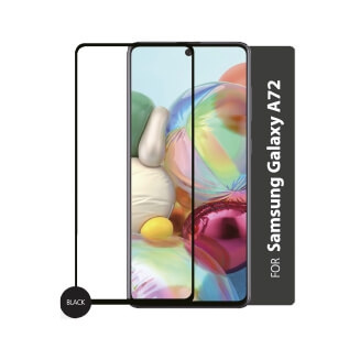 Gear Härdat Glas 2.5D Samsung A72 i gruppen SMARTTELEFON & NETTBRETT / Mobilbeskyttelse / Samsung hos TP E-commerce Nordic AB (C12445)