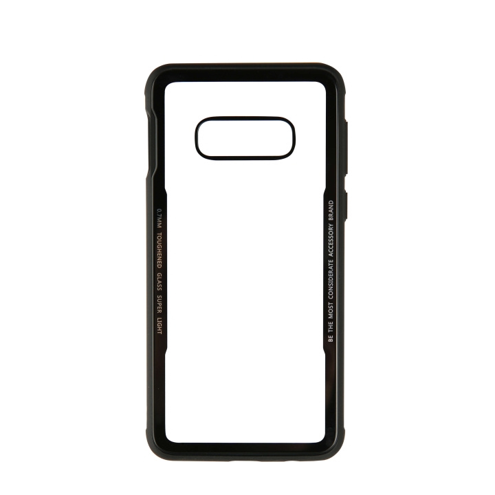 Gear Mobilskal med Tempererat Glas Svart Samsung S10e i gruppen SMARTTELEFON & NETTBRETT / Mobilbeskyttelse / Samsung hos TP E-commerce Nordic AB (C12531)