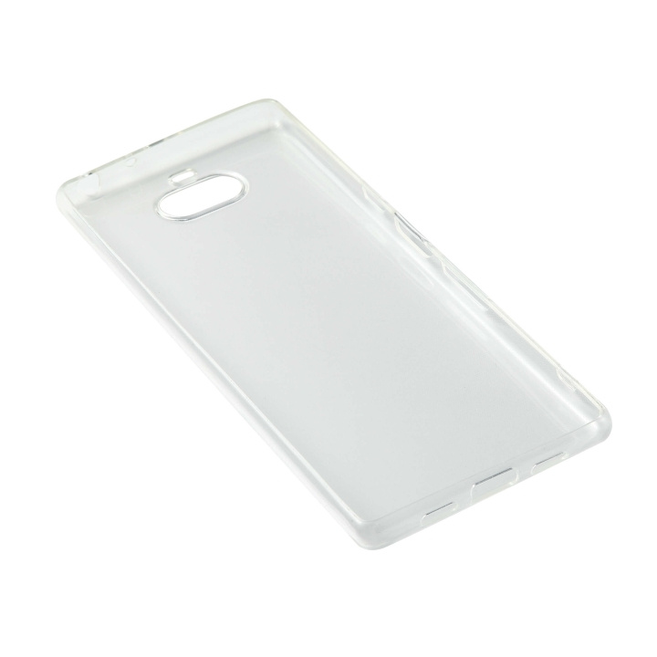Gear Mobildeksel TPU Transparent - Sony Xperia 10 i gruppen SMARTTELEFON & NETTBRETT / Mobilbeskyttelse / Sony hos TP E-commerce Nordic AB (C12532)