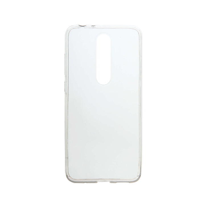Gear Mobildeksel TPU Transparent - Nokia 5.1 Plus i gruppen SMARTTELEFON & NETTBRETT / Mobilbeskyttelse / Nokia/Microsoft hos TP E-commerce Nordic AB (C12533)