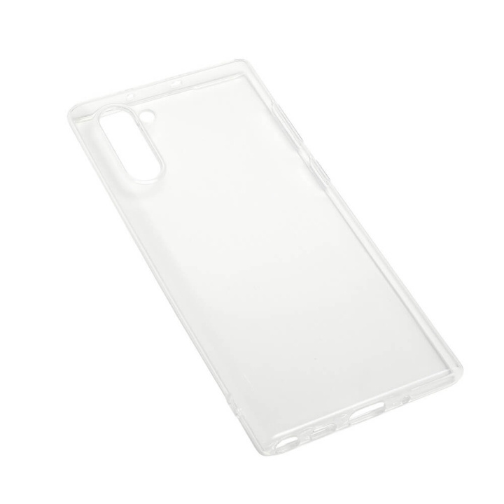 GEAR Mobildeksel TPU Transparent - Samsung Note 10 2019 i gruppen SMARTTELEFON & NETTBRETT / Mobilbeskyttelse / Samsung hos TP E-commerce Nordic AB (C12547)