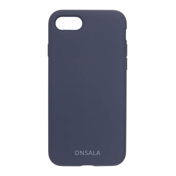 Onsala Mobildeksel Silikon Cobalt Blue - iPhone 6/7/8/SE i gruppen SMARTTELEFON & NETTBRETT / Mobilbeskyttelse / Apple / iPhone 8 / Deksel hos TP E-commerce Nordic AB (C12586)