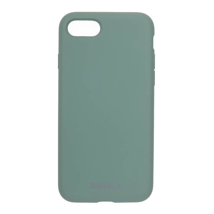 ONSALA Mobildeksel Silikon Pine Green - iPhone 6/7/8/SE i gruppen SMARTTELEFON & NETTBRETT / Mobilbeskyttelse / Apple / iPhone 8 / Deksel hos TP E-commerce Nordic AB (C12588)