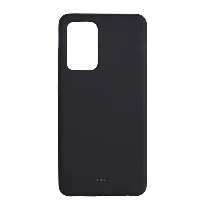Onsala Mobildeksel Silikon Black - Samsung A52/A52s 4G/5G i gruppen SMARTTELEFON & NETTBRETT / Mobilbeskyttelse / Samsung hos TP E-commerce Nordic AB (C12590)