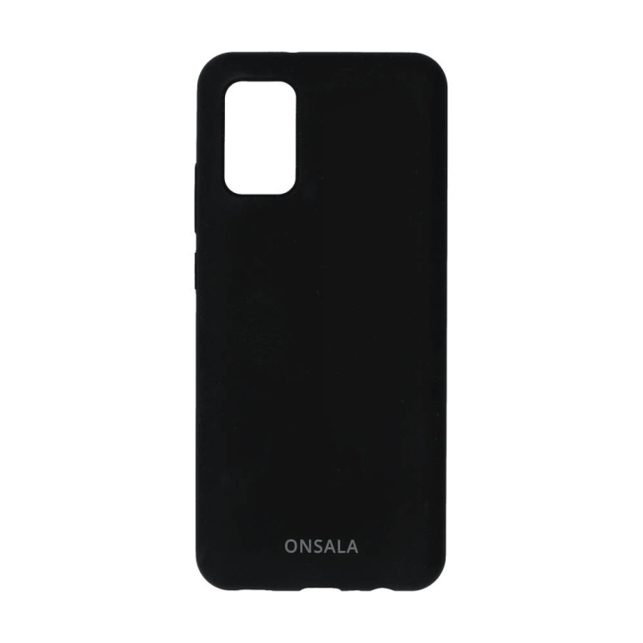 Onsala Mobildeksel Silikon Black - Samsung A02s i gruppen SMARTTELEFON & NETTBRETT / Mobilbeskyttelse / Samsung hos TP E-commerce Nordic AB (C12592)