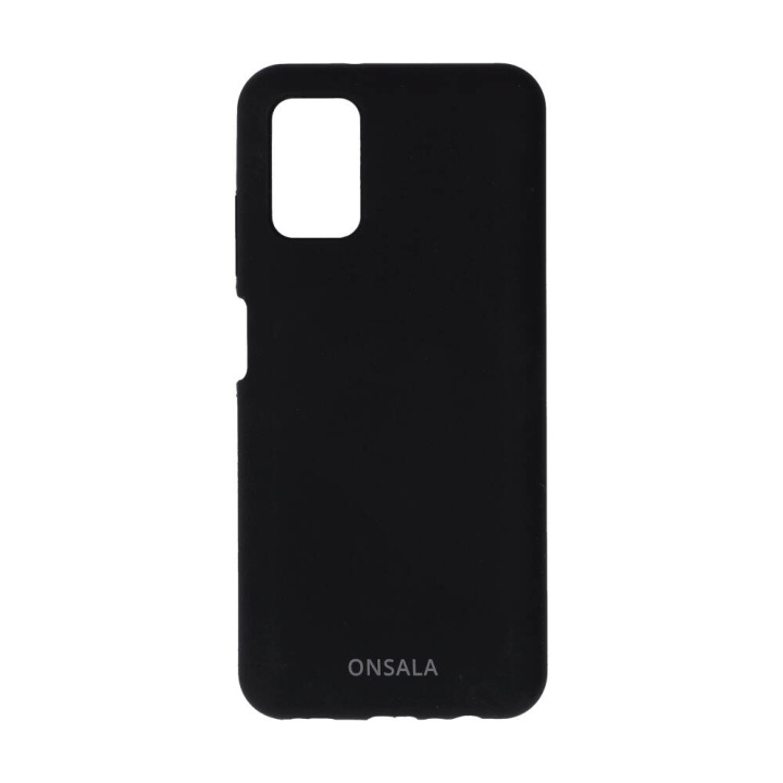 Onsala Mobilcover Silicone Black Samsung A03s i gruppen SMARTTELEFON & NETTBRETT / Mobilbeskyttelse / Samsung hos TP E-commerce Nordic AB (C12593)