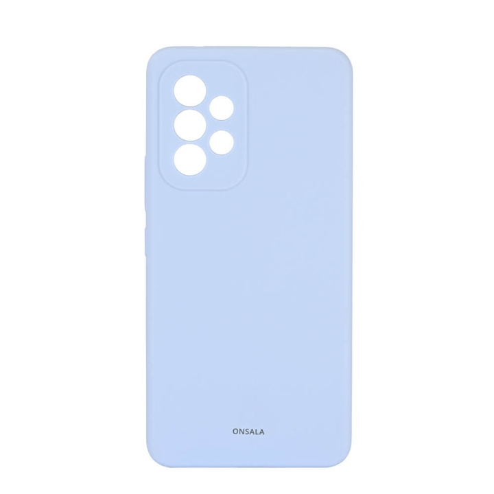 Onsala Mobildeksel Silikon Light Blue - Samsung A53 i gruppen SMARTTELEFON & NETTBRETT / Mobilbeskyttelse / Samsung hos TP E-commerce Nordic AB (C12614)