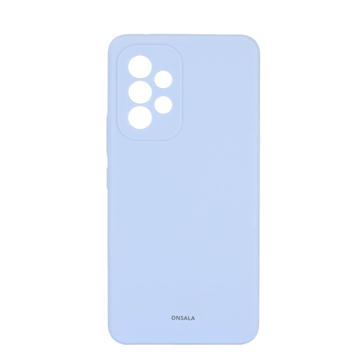 ONSALA Mobildeksel Silikon Light Blue - Samsung A53 i gruppen SMARTTELEFON & NETTBRETT / Mobilbeskyttelse / Samsung hos TP E-commerce Nordic AB (C12614)