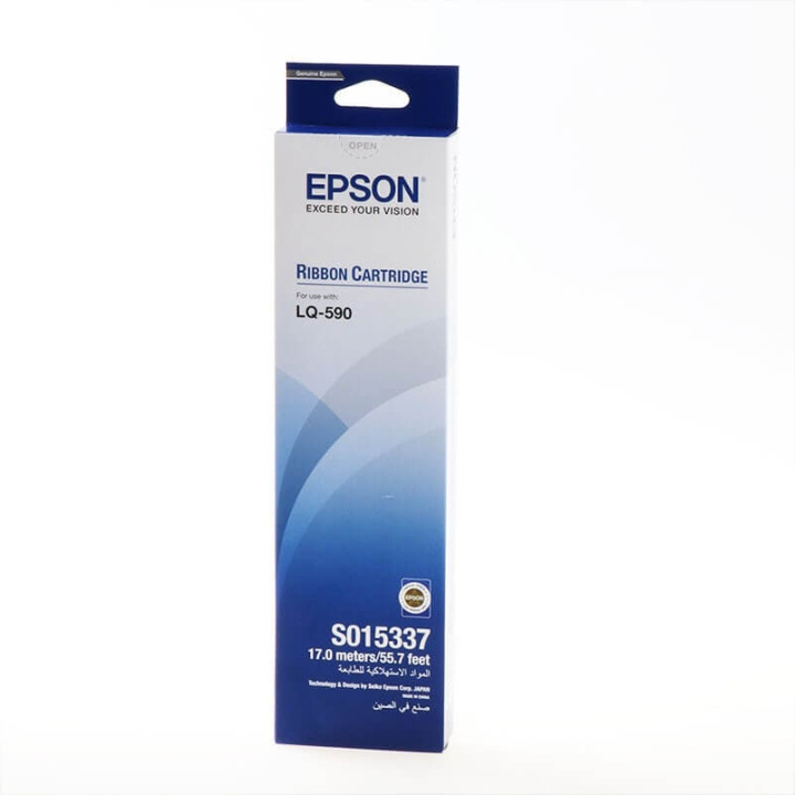 Epson Fargebånd C13S015337 S015337 Svart i gruppen Datautstyr / Skrivere og tilbehør / Blekk og toner / Blekkpatroner / Epson hos TP E-commerce Nordic AB (C12663)