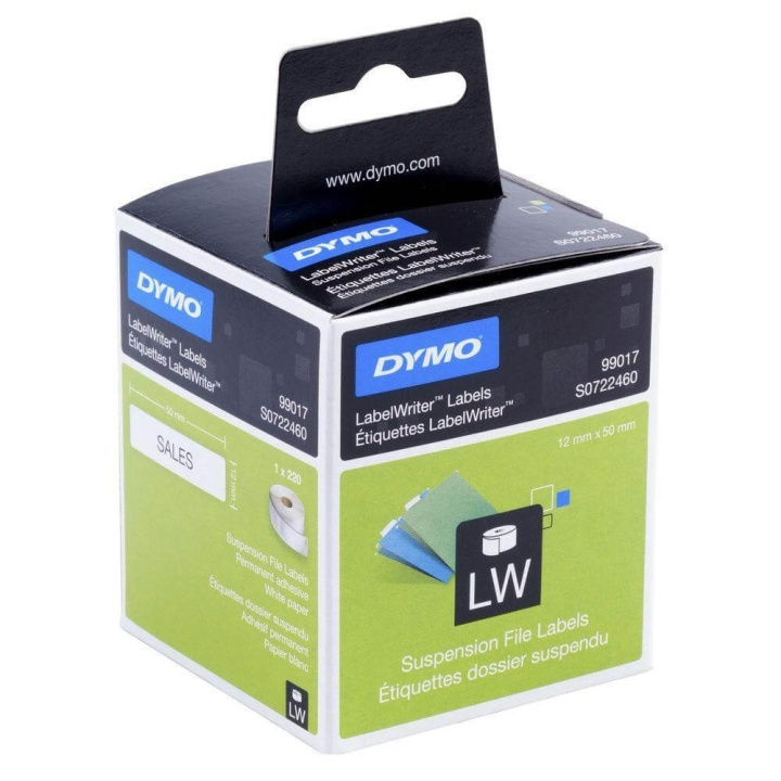 dymo Etiketter S0722460 99017 Suspension File i gruppen HJEM, HUS OG HAGE / Kontorsmaterialer / Annet hos TP E-commerce Nordic AB (C12687)