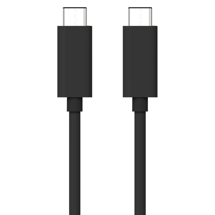 Champion USB-C-kabel 2 m 100 W svart i gruppen Datautstyr / Kabler og adaptere / USB / USB-C hos TP E-commerce Nordic AB (C12748)