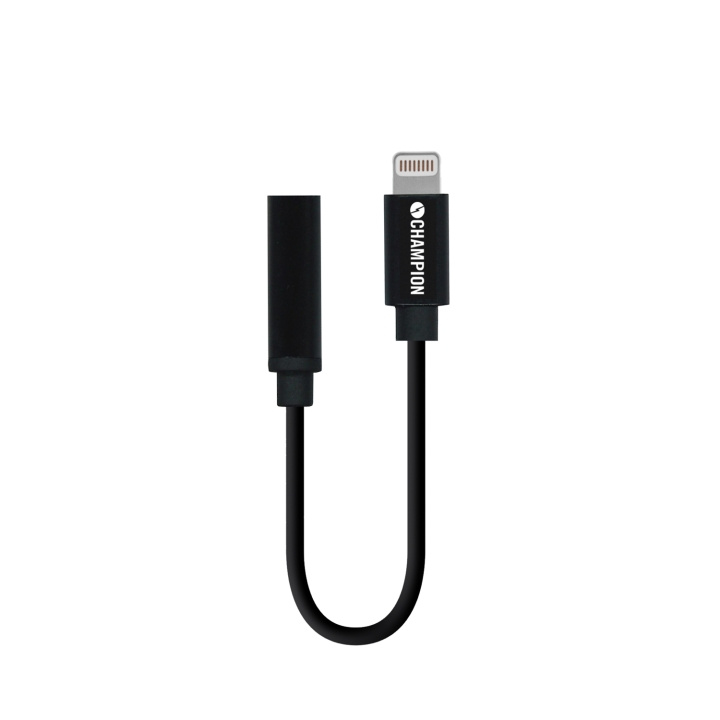 Champion Lightning till 3.5mm adapter i gruppen SMARTTELEFON & NETTBRETT / Ladere og Kabler / Adaptere hos TP E-commerce Nordic AB (C12782)