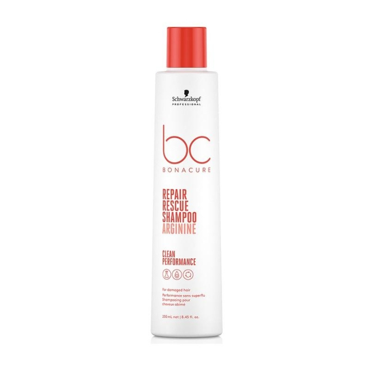 Schwarzkopf Bonacure Repair Rescue Shampoo 250 ml i gruppen HELSE OG SKJØNNHET / Hår & styling / Hårpleie / Sjampo hos TP E-commerce Nordic AB (C12783)