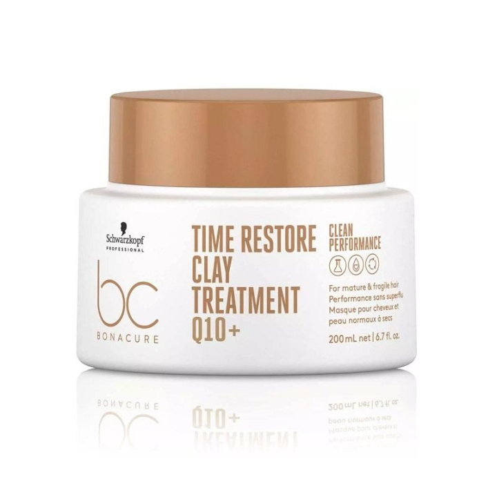 Schwarzkopf BC Time Restore Treatment 200 ml i gruppen HELSE OG SKJØNNHET / Hår & styling / Hårpleie / Hårmaske hos TP E-commerce Nordic AB (C12833)