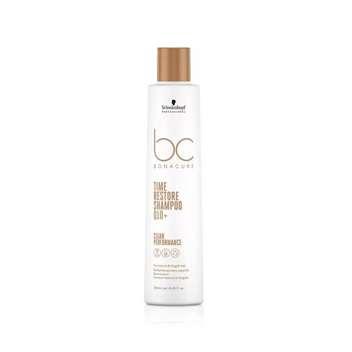 Schwarzkopf BC Time Restore Schampo 250ml i gruppen HELSE OG SKJØNNHET / Hår & styling / Hårpleie / Sjampo hos TP E-commerce Nordic AB (C12836)