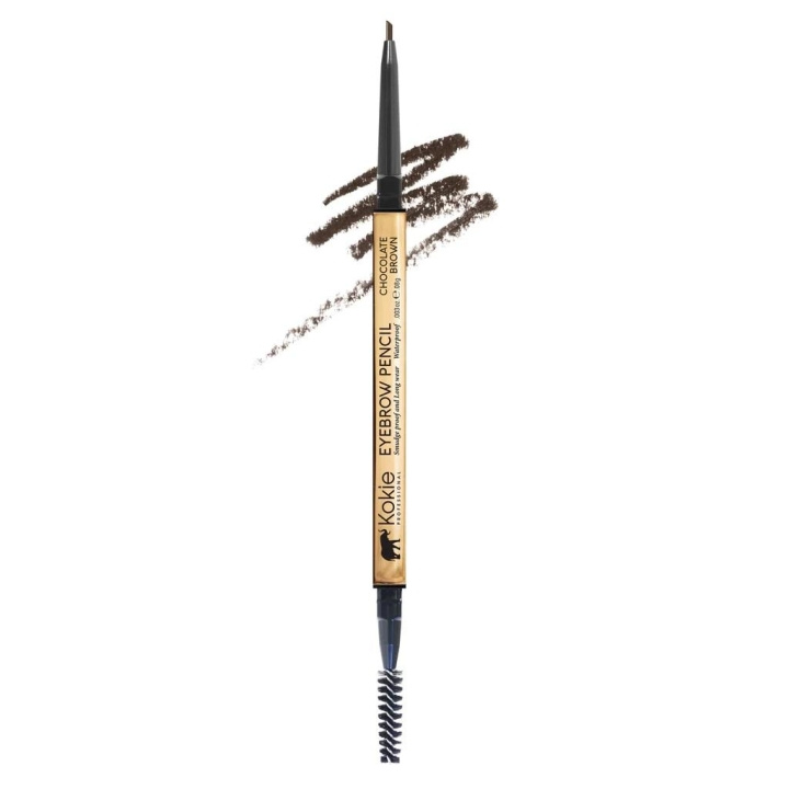 Kokie Cosmetics Kokie Micro-Fine Eyebrow Pencil Chocolate Brown i gruppen HELSE OG SKJØNNHET / Makeup / Øyne og øyebryn / Øyenbrynspenn hos TP E-commerce Nordic AB (C12870)