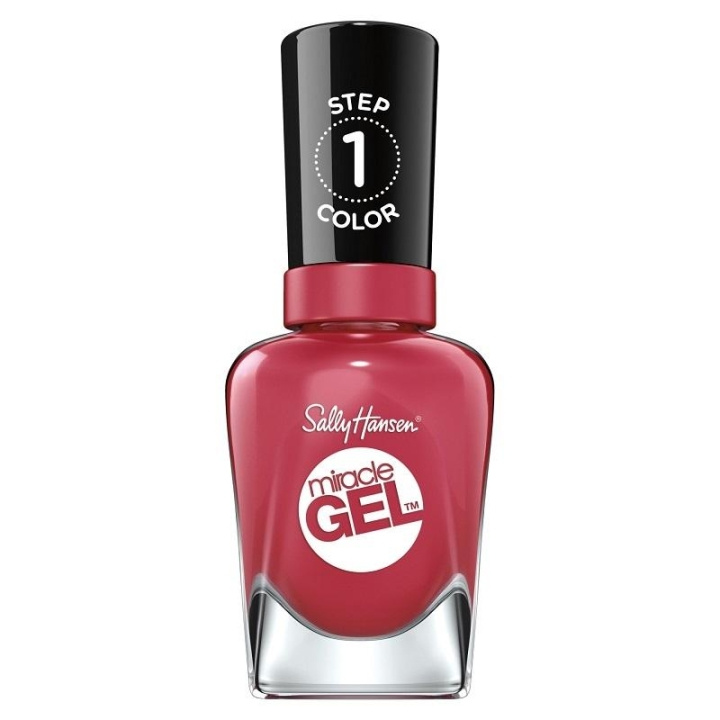 Sally Hansen Miracle Gel Nail Polish 14.7ml - 256 Proper P-rose i gruppen HELSE OG SKJØNNHET / Manikyr/pedikyr / Neglelakk hos TP E-commerce Nordic AB (C12876)