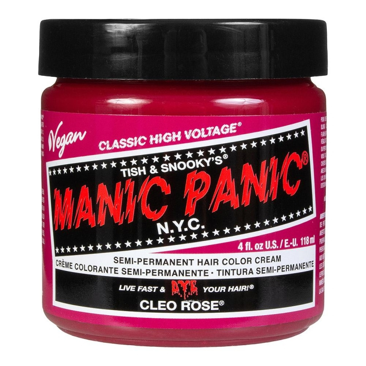 Manic Panic Classic Cream Cleo Rose i gruppen HELSE OG SKJØNNHET / Hår & styling / Hårpleie / Hårfarge / Hårfarge & Fargebombe hos TP E-commerce Nordic AB (C12909)
