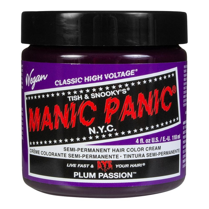 Manic Panic Classic Cream Plum Passion i gruppen HELSE OG SKJØNNHET / Hår & styling / Hårpleie / Hårfarge / Hårfarge & Fargebombe hos TP E-commerce Nordic AB (C12911)