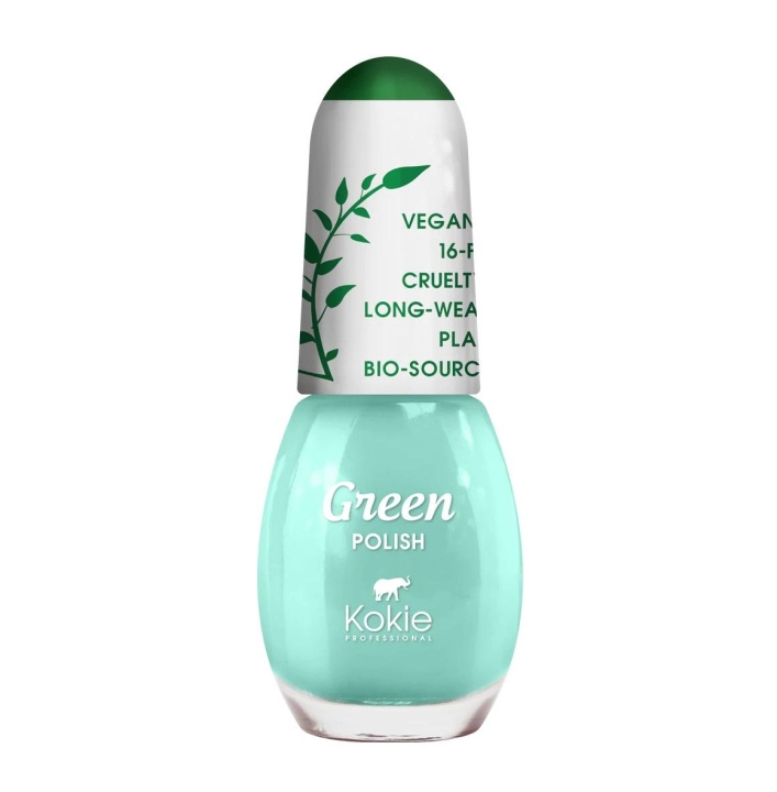 Kokie Cosmetics Kokie Green Nail Polish - What Deadline i gruppen HELSE OG SKJØNNHET / Manikyr/pedikyr / Neglelakk hos TP E-commerce Nordic AB (C12960)