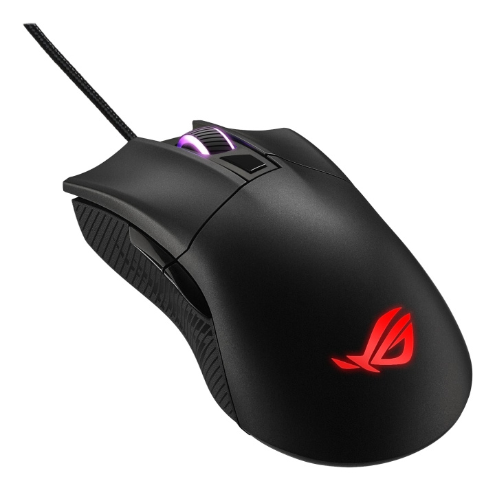 Asus ROG Gladius II Core-mus høyrehendt optisk USB med kabel i gruppen Datautstyr / GAMING / Mus hos TP E-commerce Nordic AB (C12965)