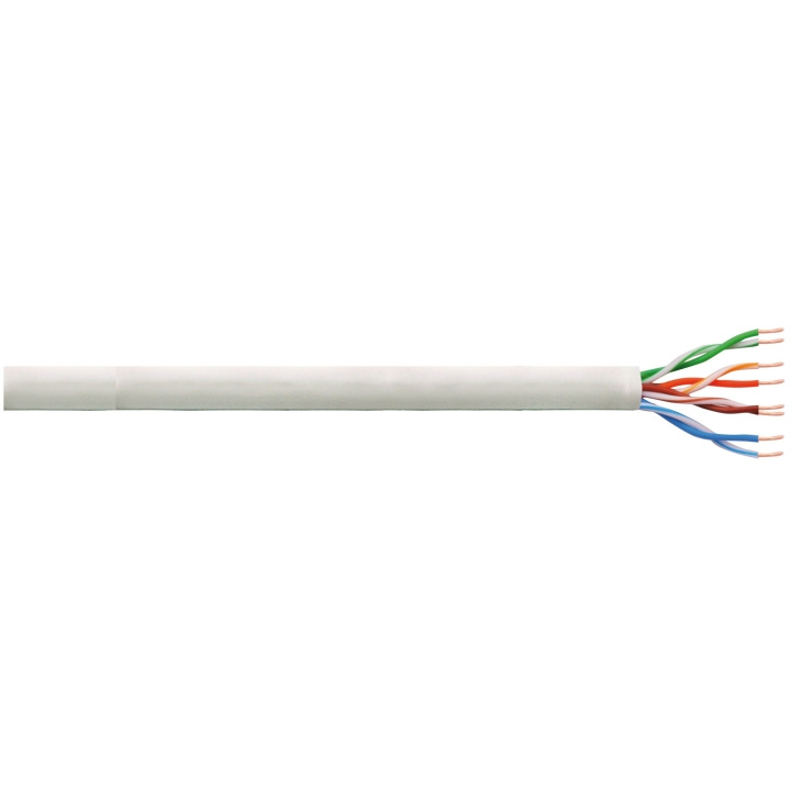 LogiLink Nettverkskabel Installasjon CAT6 U/UTP 100m i gruppen Datautstyr / Kabler og adaptere / Nettverk / Cat6 hos TP E-commerce Nordic AB (C12974)