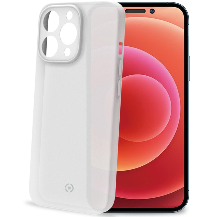 Celly SPACE Supertynt etui til iPhone 14 Pro Hvit i gruppen SMARTTELEFON & NETTBRETT / Mobilbeskyttelse / Apple / iPhone 14 hos TP E-commerce Nordic AB (C12997)