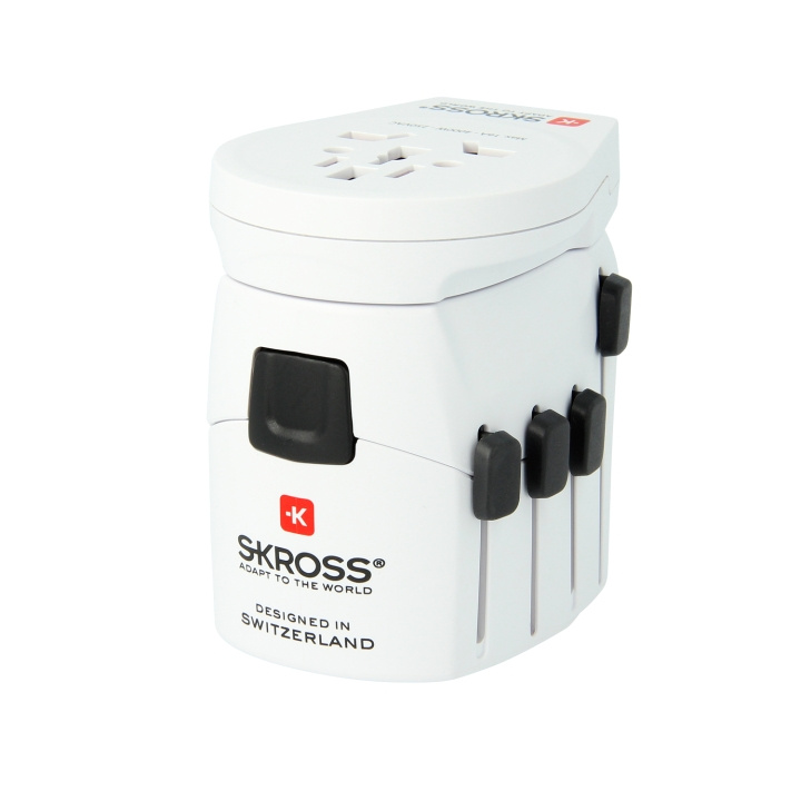 SKROSS World Adapter PRO World USB i gruppen HJEM, HUS OG HAGE / El og belysning / Reiseadaptere hos TP E-commerce Nordic AB (C13015)