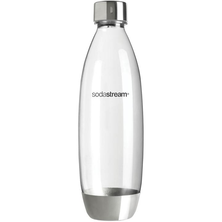 SodaStream 1x1L Fuse metal flaska i gruppen HJEM, HUS OG HAGE / Husholdningsapparater / Vann og juice / Kullsyremaskin / Tilbehør hos TP E-commerce Nordic AB (C13055)