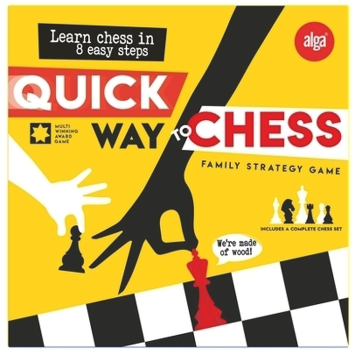 Alga Quick way to Chess i gruppen LEKER, BARN OG BABY / Leker / Brettspill / Familiespill hos TP E-commerce Nordic AB (C13094)