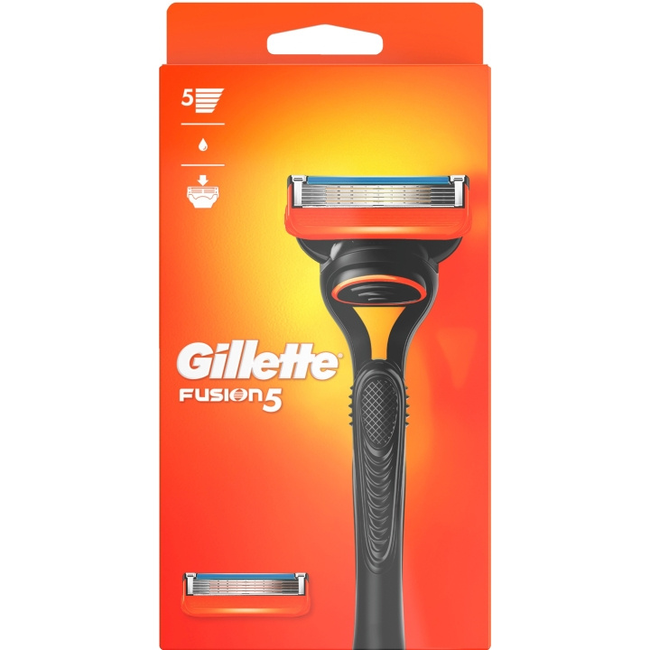 Gillette Razor Fusion5 2 stk barberblader i gruppen HELSE OG SKJØNNHET / Hår & styling / Barbering og trimming / Barberhøvler og tilbehør hos TP E-commerce Nordic AB (C13148)