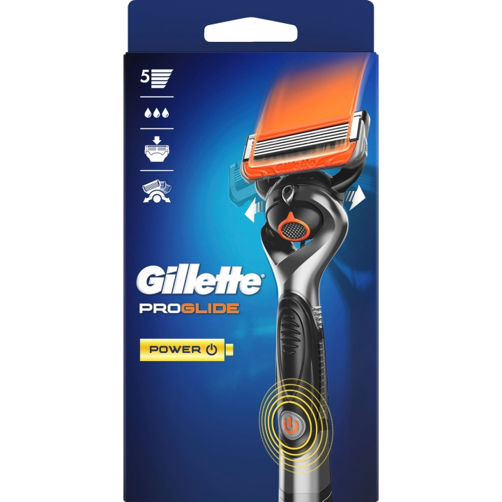 Gillette Proglide Power Flexball-barberhøvel 1. blad i gruppen HELSE OG SKJØNNHET / Hår & styling / Barbering og trimming / Barberhøvler og tilbehør hos TP E-commerce Nordic AB (C13150)