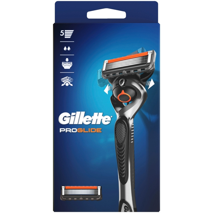 Gillette Razor Proglide Flexball Manual 2 stk barberblader i gruppen HELSE OG SKJØNNHET / Hår & styling / Barbering og trimming / Barberhøvler og tilbehør hos TP E-commerce Nordic AB (C13151)