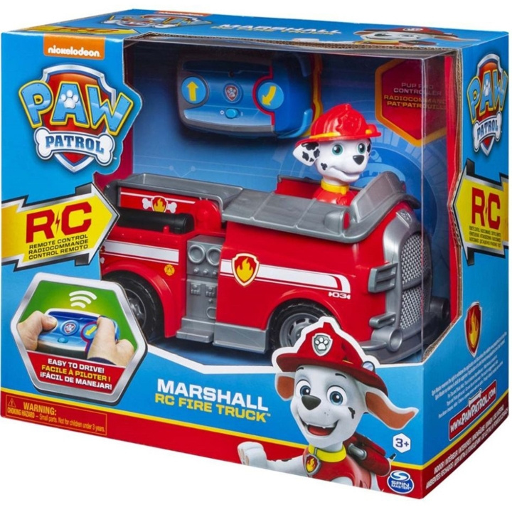 Paw Patrol Marshall RC Brannbil i gruppen LEKER, BARN OG BABY / Radiostyrt / Radiostyrte biler hos TP E-commerce Nordic AB (C13155)