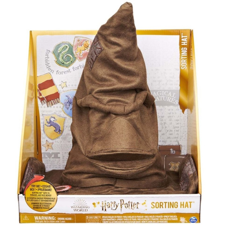Harry Potter Trollmannsverdenens snakkende sorteringshatt i gruppen LEKER, BARN OG BABY / Leker / Masker og kostymer hos TP E-commerce Nordic AB (C13160)
