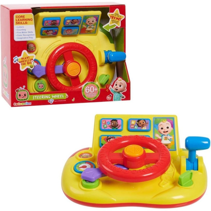 CoComelon Lære å styre rattet i gruppen LEKER, BARN OG BABY / Babyleker (0-3 år) / Aktivitetsleker hos TP E-commerce Nordic AB (C13169)