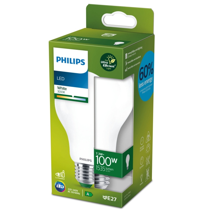 Philips LED E27 Normal 100W Fr 1535lm Energiklass A i gruppen Elektronikk / Lys / LED-lys hos TP E-commerce Nordic AB (C13216)