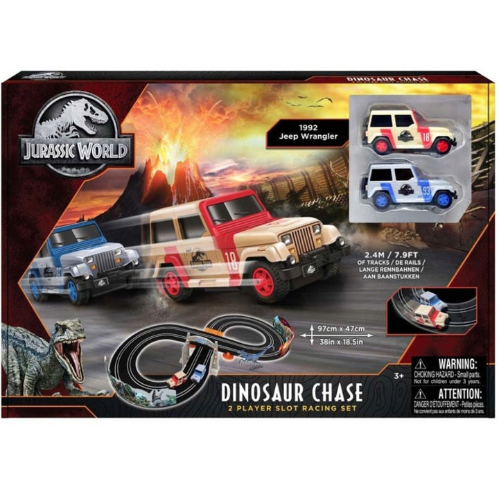 Jurassic World Dinosaur Chase Race Track i gruppen LEKER, BARN OG BABY / Leker / Bilbaner hos TP E-commerce Nordic AB (C13236)