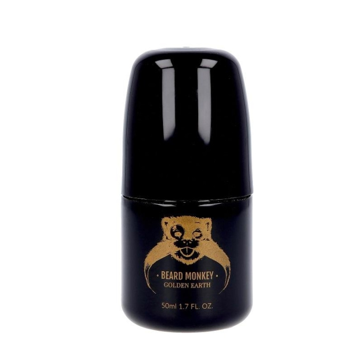Beard Monkey Golden Earth Deo Roll-On 50ml i gruppen HELSE OG SKJØNNHET / Duft og parfyme / Deodorant / Deo for han hos TP E-commerce Nordic AB (C13283)