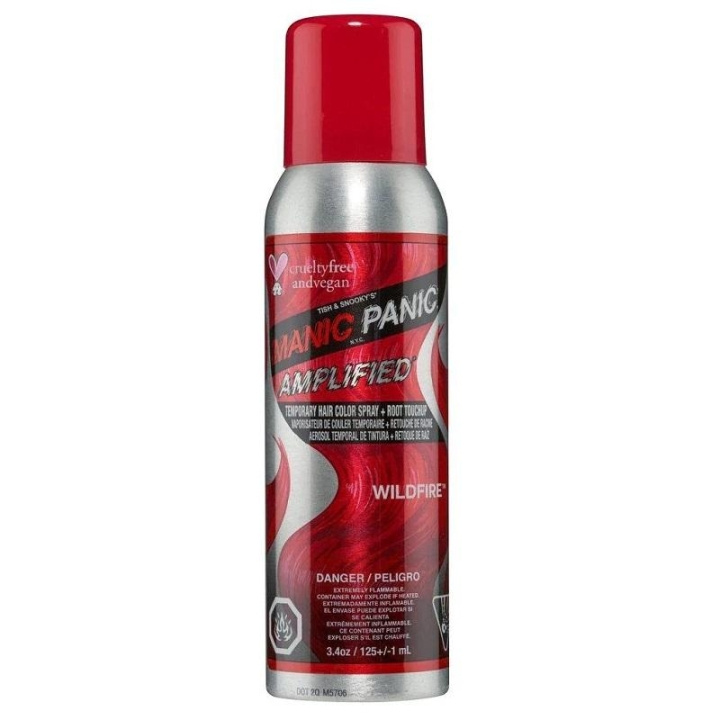 Manic Panic Temporary Color Spray Wildfire i gruppen HELSE OG SKJØNNHET / Hår & styling / Hårpleie / Hårfarge / Hårfarge & Fargebombe hos TP E-commerce Nordic AB (C13287)