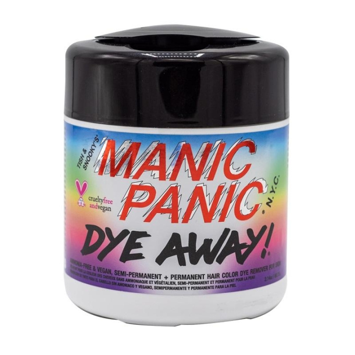 Manic Panic Dye Away Wipes 50-pakning i gruppen HELSE OG SKJØNNHET / Hår & styling / Hårpleie / Hårfarge / Hårfarge & Fargebombe hos TP E-commerce Nordic AB (C13292)