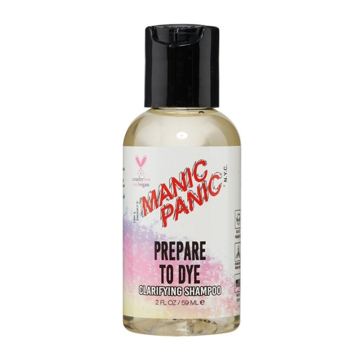 Manic Panic Mini Prepare To Dye Clarifying Shampoo 59ml i gruppen HELSE OG SKJØNNHET / Hår & styling / Hårpleie / Sjampo hos TP E-commerce Nordic AB (C13298)