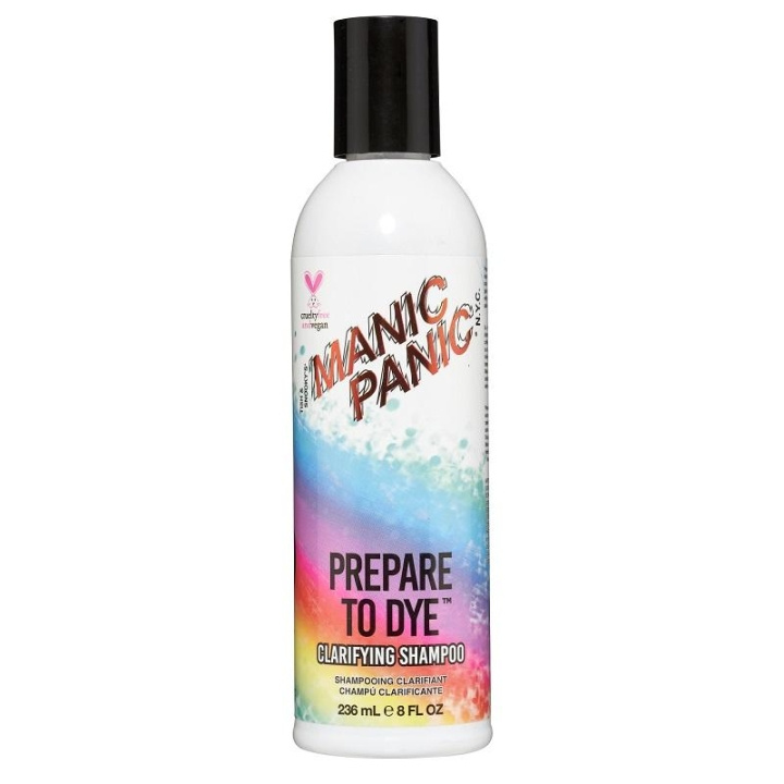 Manic Panic Prepare To Dye Pre Colour Clarifying Shampoo 236ml i gruppen HELSE OG SKJØNNHET / Hår & styling / Hårpleie / Sjampo hos TP E-commerce Nordic AB (C13303)