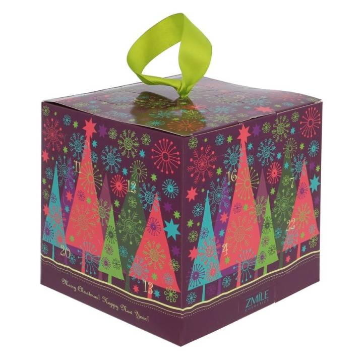 Zmile Cosmetics Adventskalender med kubejuletrær i gruppen HELSE OG SKJØNNHET / Makeup / Verktøy og sminkesett / Sminkesett hos TP E-commerce Nordic AB (C13342)