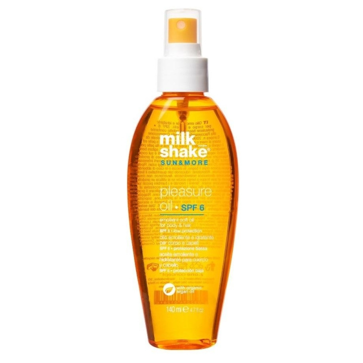 Milk_Shake Sun & More Pleasure Oil Spf 6 140ml i gruppen HELSE OG SKJØNNHET / Hår & styling / Hårpleie / Hårolje hos TP E-commerce Nordic AB (C13378)