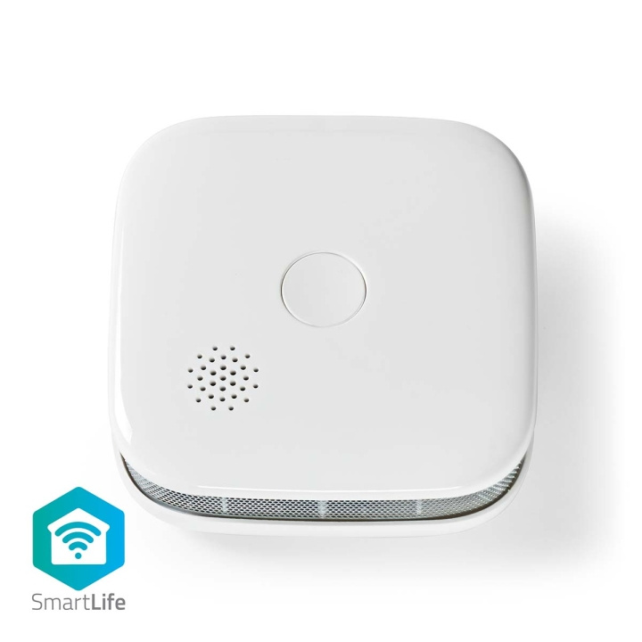 Nedis SmartLife Røykvarsler | Wi-Fi | Batteri drevet | Sensorlivssyklus: 10 år | EN 14604 | Maks. batteri levetid: 24 Måned | 85 dB | Hvit | 1 stk i gruppen HJEM, HUS OG HAGE / Alarm, Sikkerhet og overvåking / Brann, røyk, gass / Brannvarslere hos TP E-commerce Nordic AB (C13572)