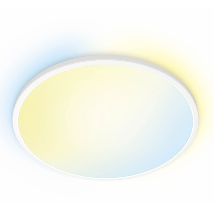 WiZ WiFi SuperSlim Ceiling Ø430 22W varm-kald hvit i gruppen HJEM, HUS OG HAGE / Smarthus / Smart belysning hos TP E-commerce Nordic AB (C13674)